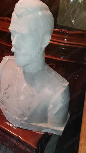 Statuie bust 80 cm Țarul Nicolae - imagine 5