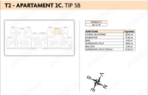 Apartament 2 camere | 53,5 mp | 8 min de metrou - imagine 12