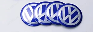 Emblemă autocolant Volkswagen albastru