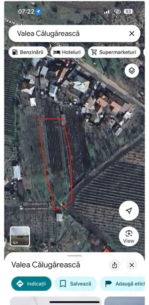 Vand Teren intravilan in Valea Calugareasca - vie pe rod - imagine 4