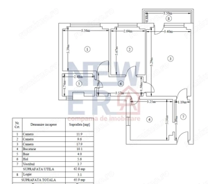 Apartament 3 camere luminoase și spațioase – Pantelimon, Parc Morarilor - imagine 11