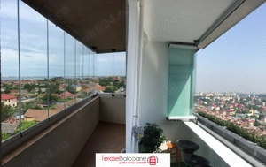 Sisteme complete de închidere cu sticlă glisantă 