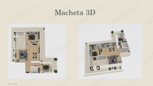 Penthouse spectaculos | 3 camere | 93mp | Direct Proprietar - imagine 7