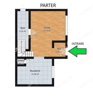 Casa spatioasa cu 3 camere si curte proprie in zona Turnisor Sibiu - imagine 5
