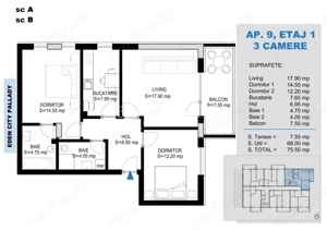 3 Camere Aproape de Facilitati -Zona Linistita