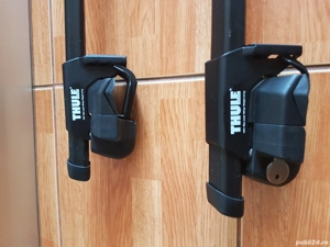 Bare portbagaj Thule Dacia  , VW , Audi , Skoda , Seat , Ford , Mercedes , Renault , Peugeot  etc  - imagine 2