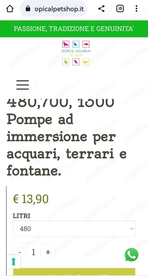 Pompa apa filtru acvariu diferite sisteme. Noi. Bon casa. - imagine 4