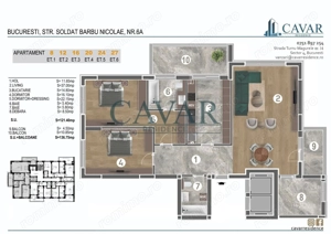 3 Camere 137 mp Proiect Finalizat Metrou si Parc