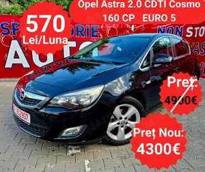 Opel Astra J 2.0 CDTI - RATE de la 570 Lei pe Luna