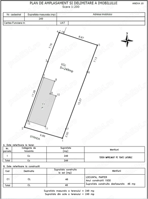 Propietar vând teren 250 mp, casa demolabila, Antiaeriana, Bucuresti - imagine 7