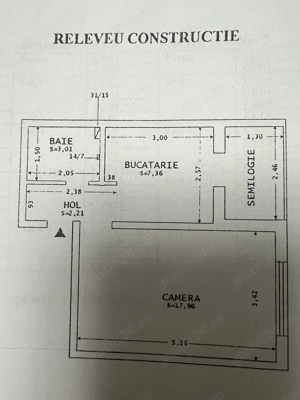 Inchiriez apartament cu o camera decomandat,proaspat renovat,Iasi,podu de fier,amplasare exemplara