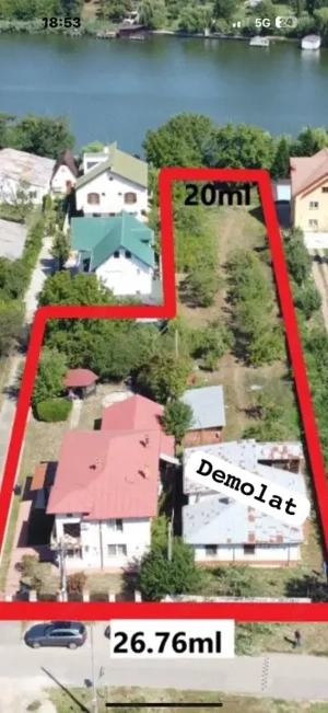 TEREN LAC SNAGOV - PONTON - CASA P+1E - 20ml deschidere - imagine 4