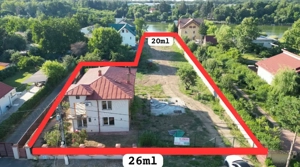 TEREN LAC SNAGOV - PONTON - CASA P+1E - 20ml deschidere