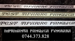 Masina scris / imprimanta banda funerara - imagine 5