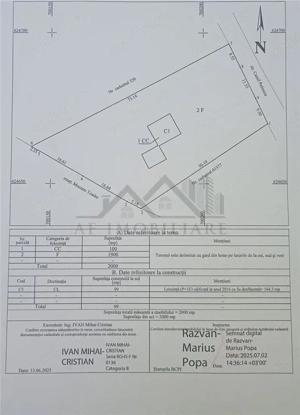 Pietrarie Vila P+1 s=164mp garaj beci teren 2000mp livada vie zona verde - imagine 11