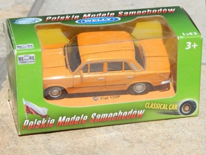 Macheta Polski FIAT 1500 125P MR 1987 editia Polonia sc 1:43 la cutie - imagine 5