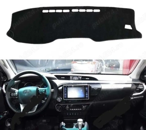 Toyota hilux revo VIII 2016 protecție bord soare si praf - imagine 4