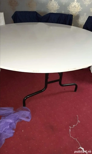 Vând scaune si mese rotunde  - imagine 2