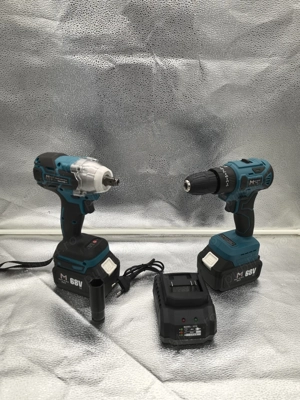 Set scule Matrixx Max, 2 piese, Brushless, 68V, cu 2 acumulatori   399 lei - imagine 2