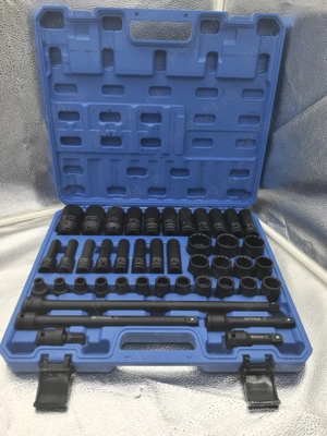 Set chei tubulare Hitman ranforsate, 12 colturi, finisaj negru – 349 lei - imagine 3