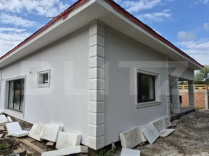 Casa semifinisata pe un nivel, 600mp teren - imagine 4