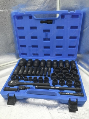 Set chei tubulare Hitman , ranforsate, 43 piese, scurte si lungi – 439 lei - imagine 4