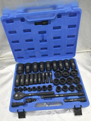 Set chei tubulare Hitman , ranforsate, 43 piese, scurte si lungi – 439 lei - imagine 3