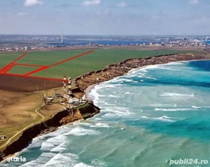  Proprietari vindem  teren la mare 10 hectare aproape de NIBIRU 17$  mp la  faleza farului tuzla - imagine 10