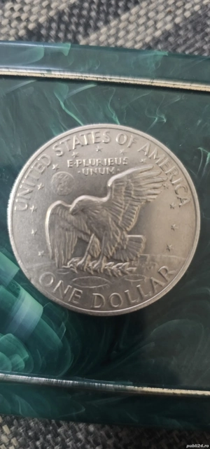 Moneda One Dollar 1972 Type 2 - imagine 3