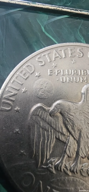 Moneda One Dollar 1972 Type 2 - imagine 2