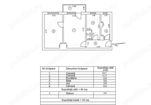 Apartament 2 cam,et.1,Liesti ,Centru