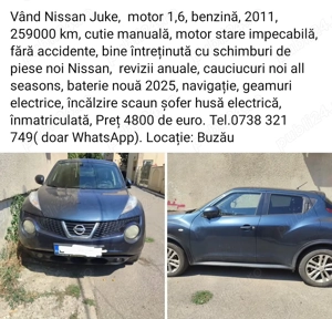 Vând Nissan Juke, 2011