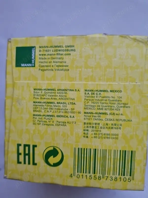 Filtru ulei Mann W67/2 - imagine 4