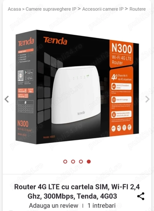 Vând ruter wifi portabil 