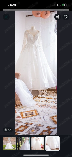 Vând rochie de mireasă 