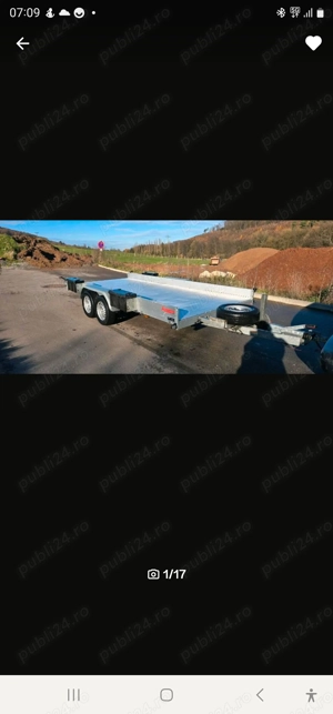 Închiriez platforma auto 2500Kg