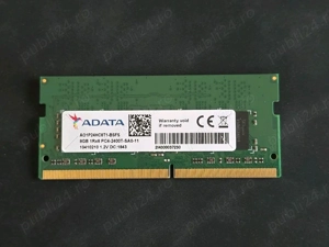 Memorie Laptop Adata 8Gb DDR4 2400Mhz AO1P24HC8T1
