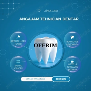 Angajăm tehnician dentar