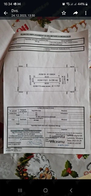 Teren in 2 mai vama veche