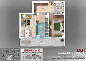 Apartament 2 Camere, Titan-Nicolae Grigorescu,Metrou