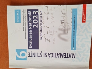 Evaluarea Națională 2023 la finalul clasei a 6-a - Matematică și Științe    Autori: Florin Antohe, B
