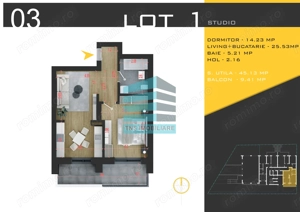 2 Camere Tip Studio 54 Mp,Pallady-Nicolae Teclu,Metrou