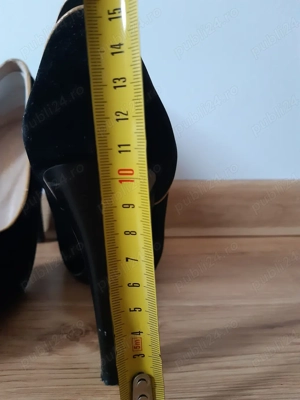 Pantofi negri eleganti - imagine 3