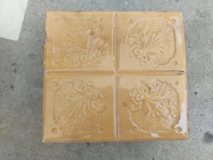 Teracotă sobă+ușă cu cenușar