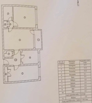 VÂND apartament 3 camere,central,Galati