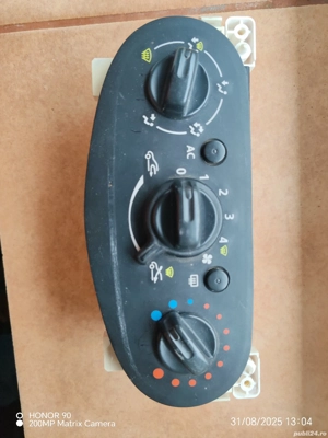 Panou comandă ventilație 