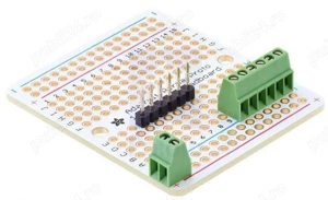 Conector prindere surub, cablaj, PCB, 2.54mm pitch   pas, screw