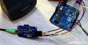 Modul mp3 player Arduino UART TTL serial control playback mode, YX5300 - imagine 3