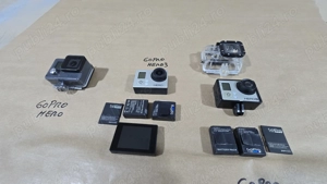 3 camere sport GoPro Hero
