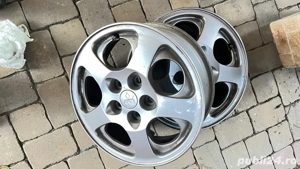 jante originale si cauciucuri pajero pinin - imagine 2